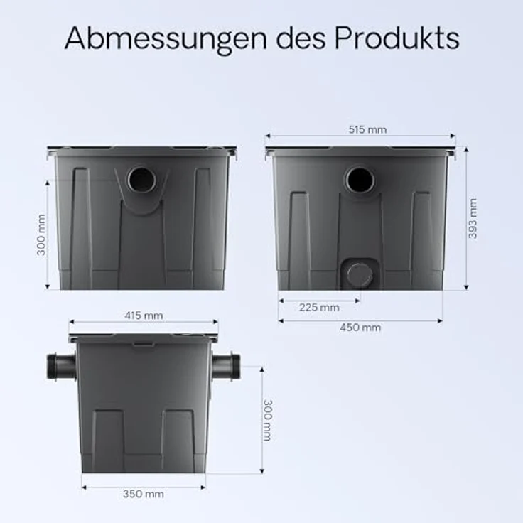SunSun Bio CBF-350C Teichfilter Upgrade Set 2 auf 90000L Teichvolumen Durchlauffilter – Bild 6