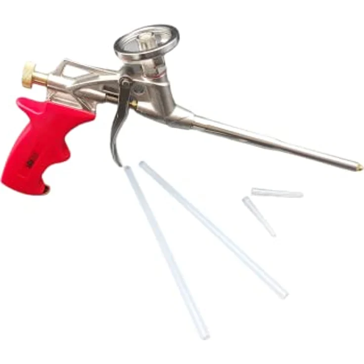 Irion Skelettpistole Irion Dosierpistole Metall Lite, Stabile Metallpistole mit abgesetztem Pistolenrohr, Metallfarben – Bild 3