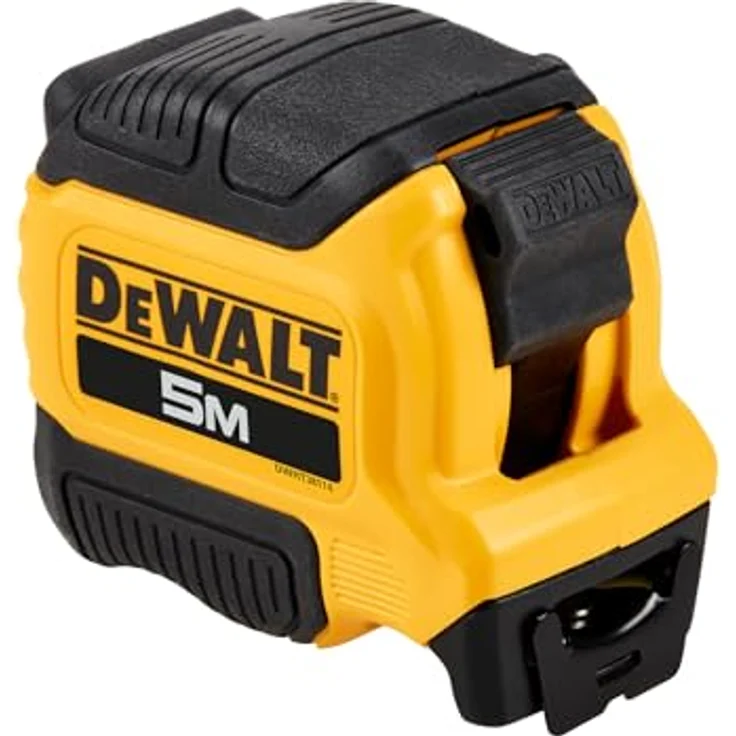 DEWALT DWHT38114-0 Maßband 5 m, Robustes Gehäuse, Tylon-Beschichtung, Fingerbremse, gelb – Bild 2