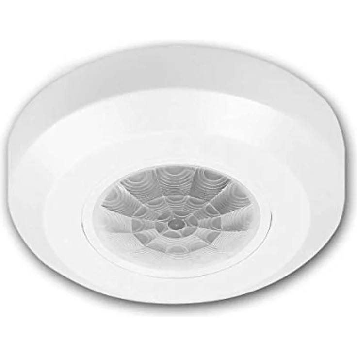 world-trading-net MINI Decken-Bewegungsmelder 400W, LED geeignet, 360° Erfassungswinkel, stufenlos einstellbare Einschaltdauer und Lichtempfindlichkeit – Bild 1