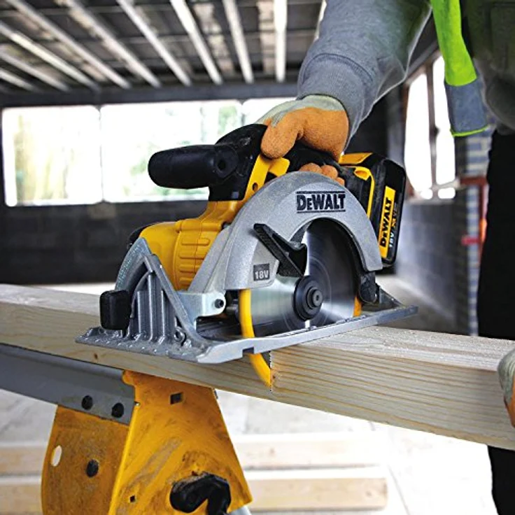 DeWALT Kit DCK699M3T, Elektrowerkzeug-Set mit DCD795 (Schlagbohrschrauber) und DCS391 (Handkreissäge), 6-teilig, inkl. 3 x 4,0 Ah Akku und 2 x TSTAK VI – Bild 8