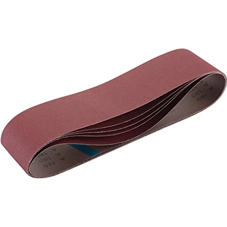 Draper 09272 Gewebe-Schleifband, 100 x 915 mm, Körnung 180, 5 Stück