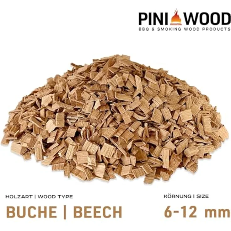 5 Kg Räucherchips Buche 8-12 mm Smoking Chips Räucherspäne 18 Liter – Bild 4