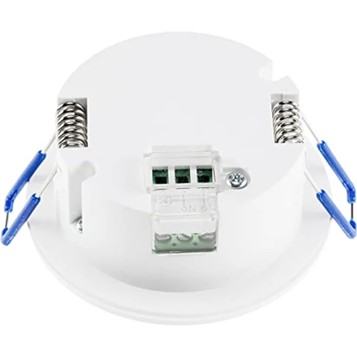 ChiliTec Bewegungsmelder IP65 Decke Einbau Unterputz 360° Deckenbewegungsmelder Innen Aussen Feuchtraum Led Geeignet Weiß – Bild 3