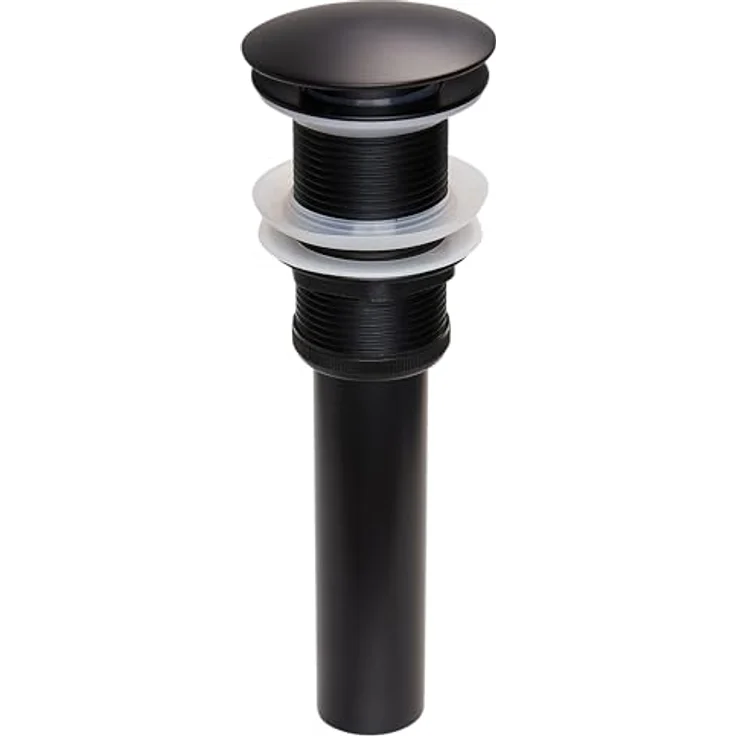 Beliani Tolosa, Aufsatzwaschbecken aus Mineralwerkstoff, 360 mm, mit Klick-Klack-Stöpsel, elegantes Design – Bild 7
