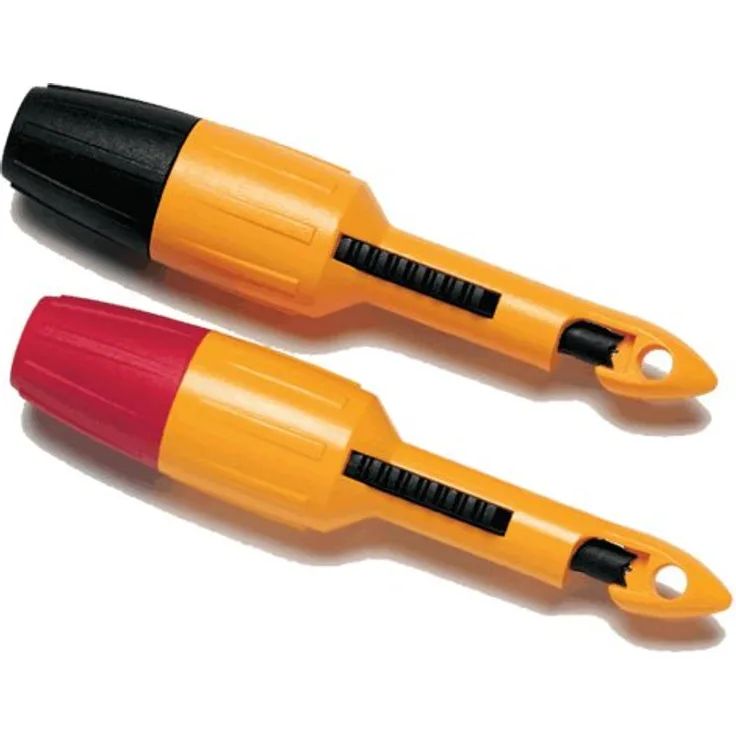 Fluke TP81 Prüfspitzen-Set Buchse 4mm CAT I Rot, Schwarz 1St.
