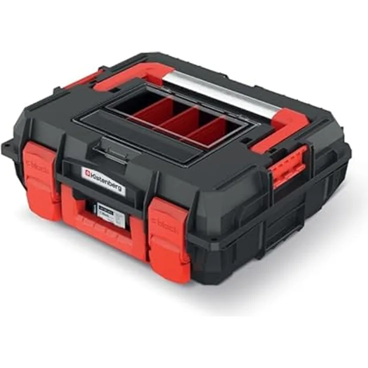 Prosperplast Kistenberg C Block Pro Werkzeugkoffer mit Organizer, vielseitig einsetzbar und stabil
