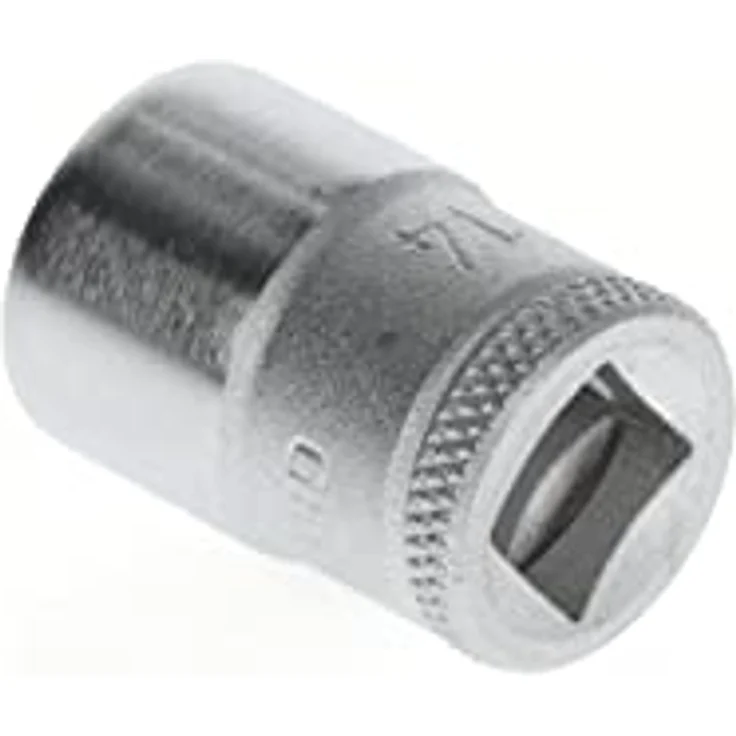 ELC Bit- und Steckschlüsselset 3/8" Steckschlüsseleinsatz 14mm, matt verchromt, Chrom-Vanadium-Stahl, DIN 3124, ISO 2725-1 – Bild 2