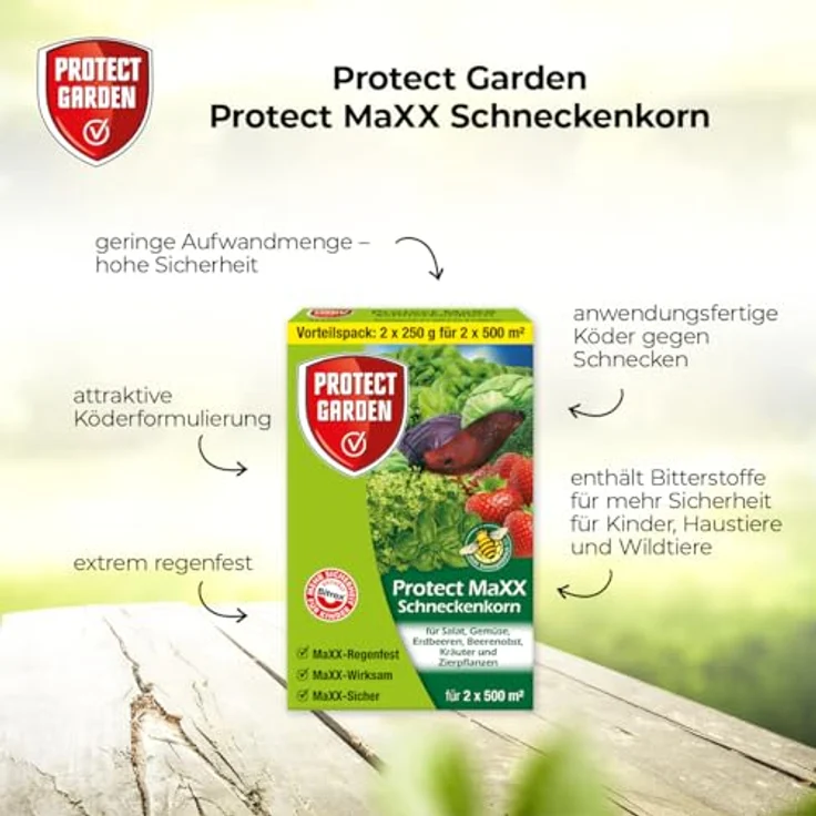 Bayer SchneckenkornProtectMaXX 1 kg – Bild 2