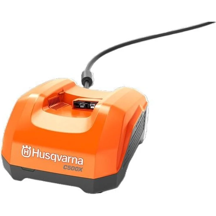 Husqvarna Ladegerät 40-C500X, Schnellladegerät mit 500 W und ActiveCool für BLi-X 36 V Akkus, Wandmontage möglich