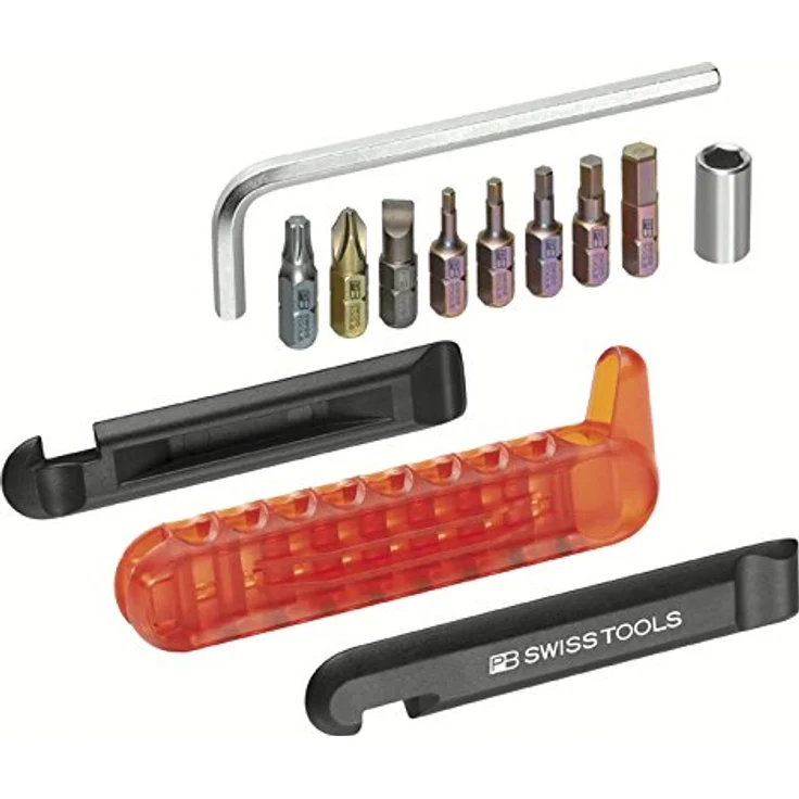 PB Swiss Tools Schraubenzieher PB 470 (Torx (TX), Schlitz, Innensechskant, Phillipps-Kreuzschlitz (PH)) - Fahrrad-Multitool, leicht und robust – Bild 5