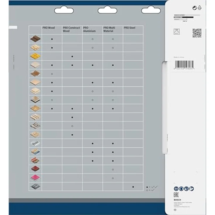 Bosch Professional Zubehör 2608640518 Kreissägeblatt Multi Material 300 x 30 x 3,2 mm, 96 – Bild 4