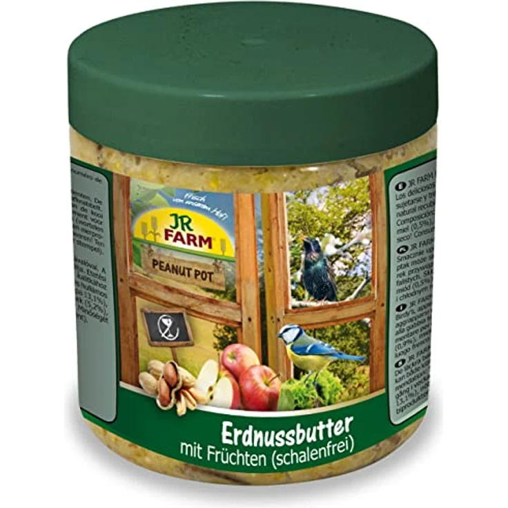 JR FARM Garden PPot Erdnussbutter Früchte 400g – Bild 1