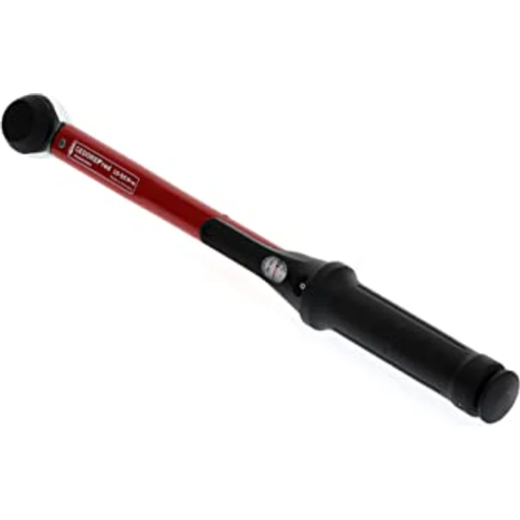 GEDORE red Drehmomentschlüssel für Links- und Rechtsgewinde, 3-8 Zoll, 10-50 Nm, Stahlrohr, Rot-Schwarz – Bild 2