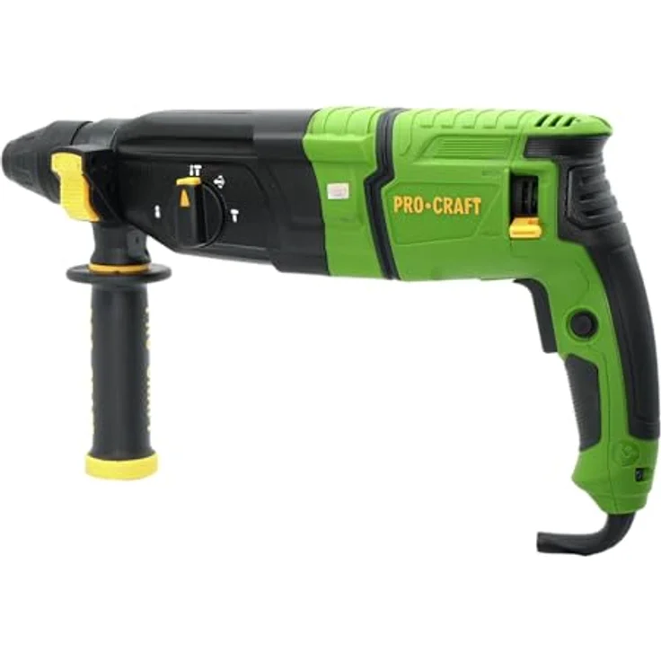 Procraft BH1100, Kombihammer 900 Watt, 3,2 J Schlagkraft, SDS plus mit Koffer – Bild 3