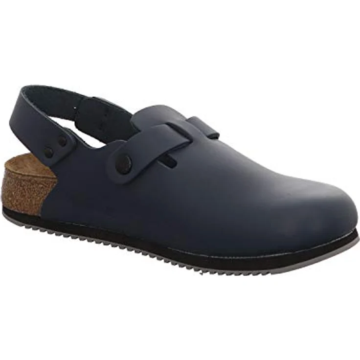 Birkenstock Professional Tokio SL Schuhe blau schmale Weite Sandale mit Kork-Latex-Bettung – Bild 4