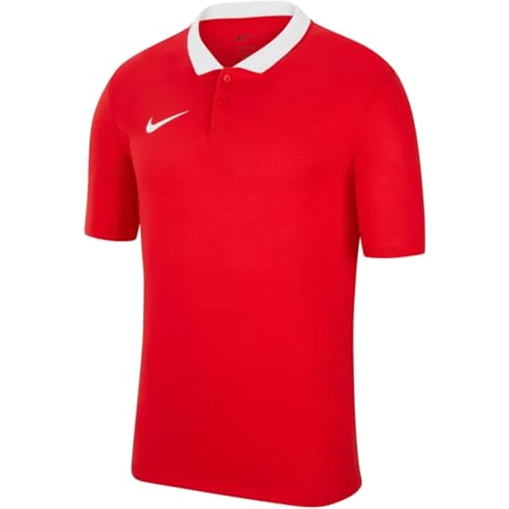 Nike Poloshirt Polo Club TEAM 20, rot/weiß, mit Dri-FIT-Technologie – Bild 2