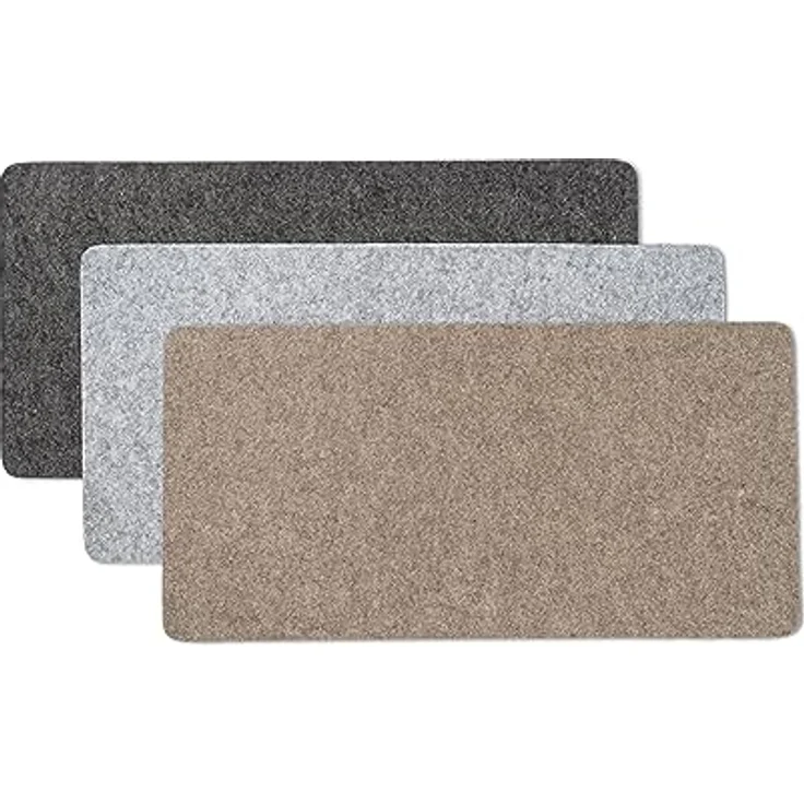LucyBalu® Fensterbrettauflage für Katzen aus Wollfilz | Liegematte Fensterbank Katze | Katzenkissen | Fensterliegeplatz Katzen | Katzenbett Fensterbank | Fensterliege als Katzenfensterbett | Sand - Preisvergleich – Bild 5