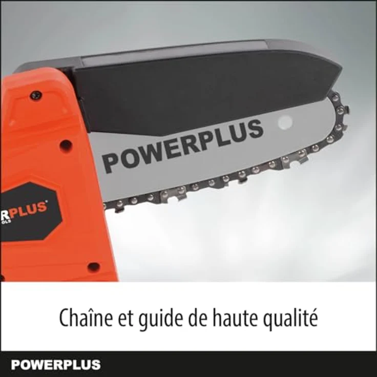 Powerplus Dual Power, Schnurlose Kettensäge 20V, 100mm Schwert, kompakt und handlich, exkl. Akku und Ladegerät – Bild 5