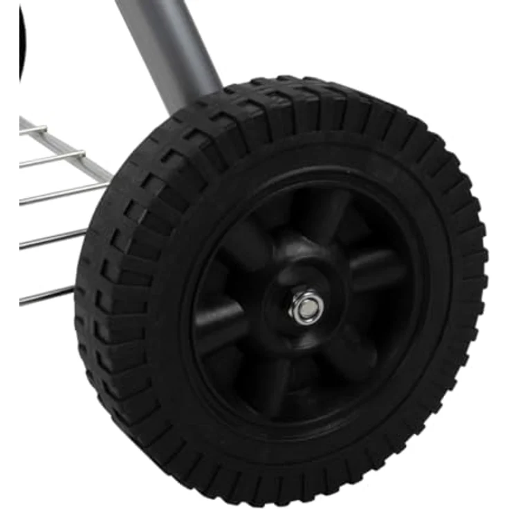 Arti Casa Alpina Barbecue Kugelgrill, Holzkohlegrill mit Deckel, Ø 45 cm, Edelstahl-Luftregulator und Aschebehälter – Bild 3