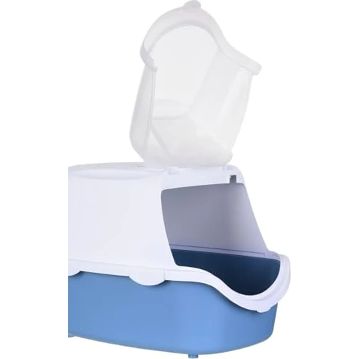 Zolux Toilet for cats Cathy, easy to clean, blue (Katzenklo geschlossen), Katzenklo – Bild 6