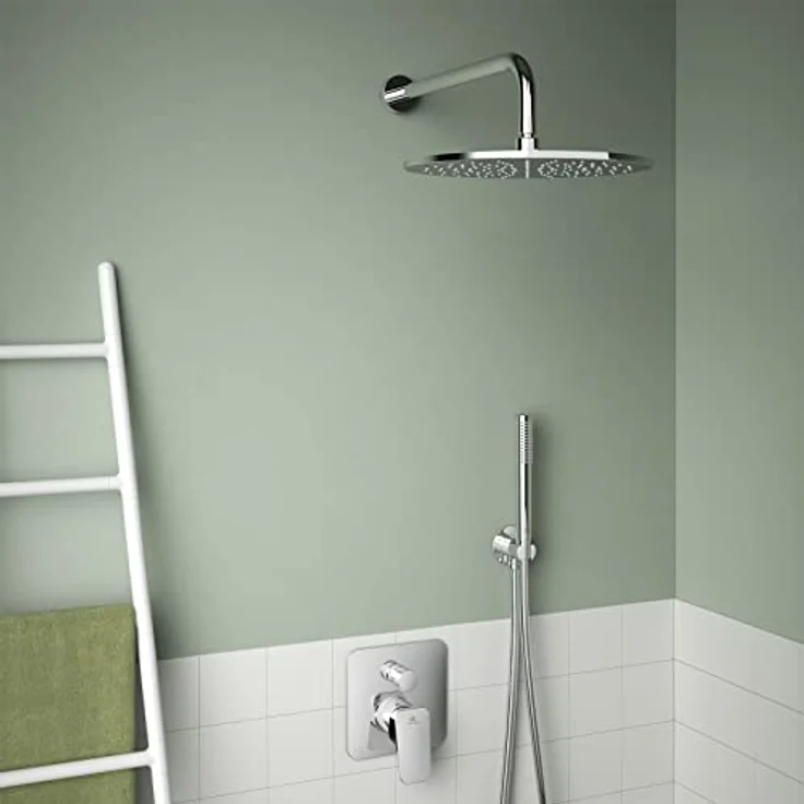 Ideal Standard Ceraplan, Unterputz-Badearmatur in Chrom, mit keramischer Kartusche und Eco-Funktion – Bild 6