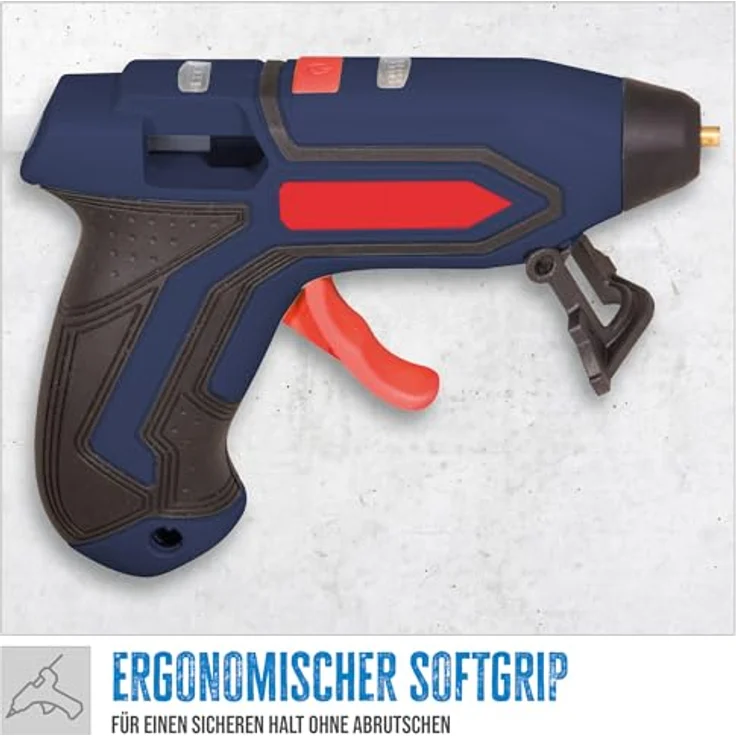 Güde 58499 7140.7-3.7 AKKU-HEISSKLEBEPISTOLE 7140-3.7, Blau, Schwarz – Bild 3