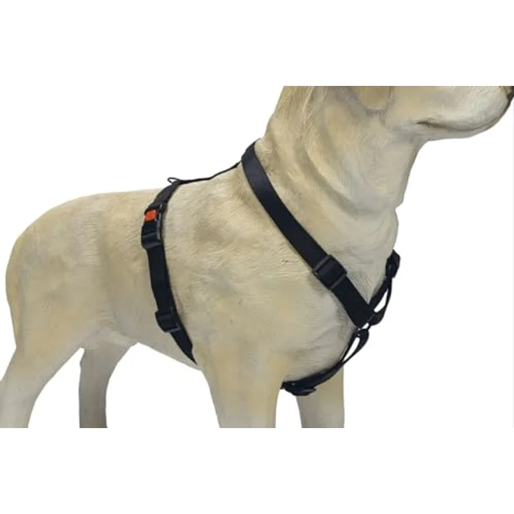 Karlie Art Sportiv Plus Geschirr neue universal Farben Mix and Match B: 25 mm Br um: 65 - 100 cm L schwarz – Bild 3