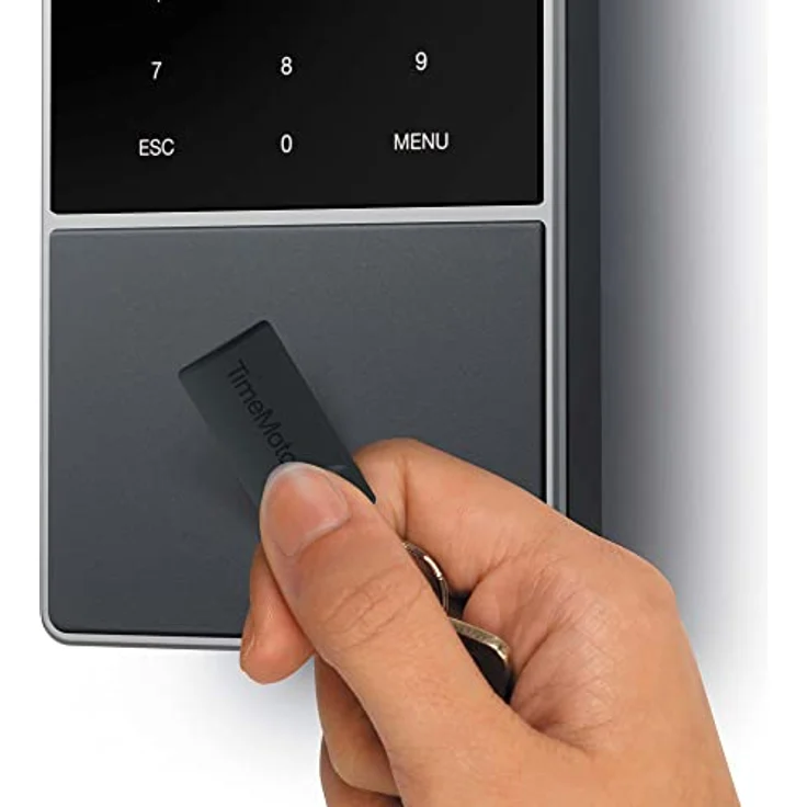 TimeMoto RF-110 RFID-Schlüsselanhänger, 25er Set, kompatibel mit TimeMoto Zeiterfassungen, kompakt, leicht, 125 kHz Frequenz, 7cm Erfassungsbereich – Bild 2