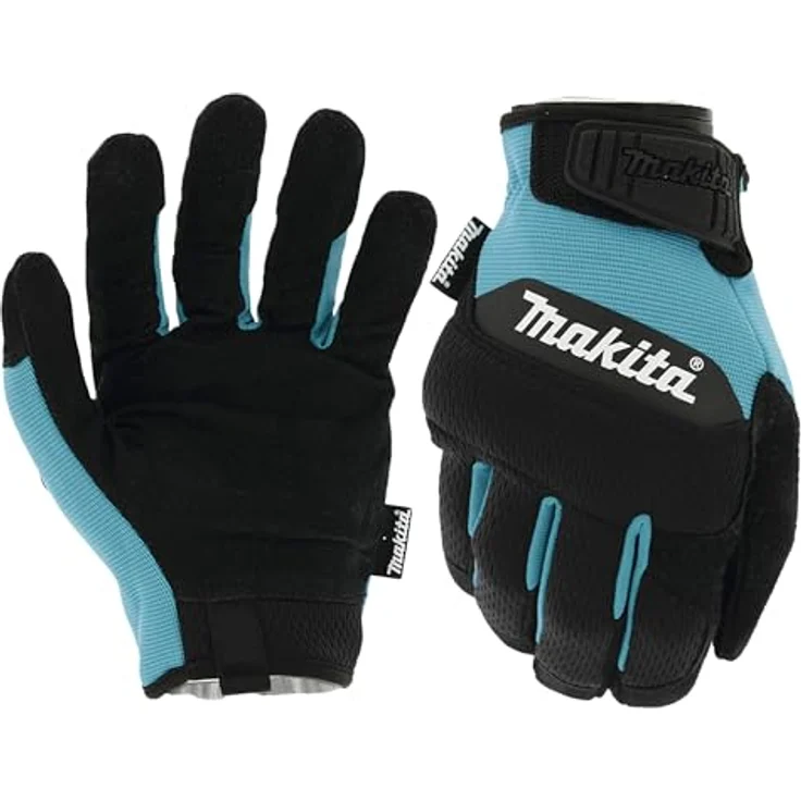 Makita P-84595 Palm Performance Handschuhe, Arbeitshandschuhe aus 100 % echtem Durahide-Leder, Größe M, atmungsaktiv, hohe Abriebfestigkeit, EN388 bewertet 3112X – Bild 1