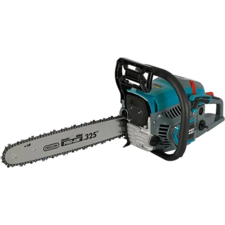 Könner & Söhnen Benzin-Kettensäge KS CS21G-16-1, 1,6 kW, 45 cm³, Schwertlänge 40 cm, Easy-Start-System, hohe Sicherheit, Anti-Vibrations-System