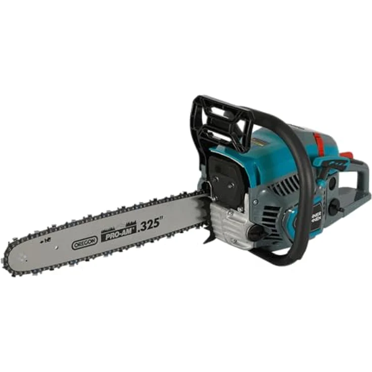 Könner & Söhnen Benzin-Kettensäge KS CS21G-16-1, 1,6 kW, 45 cm³, Schwertlänge 40 cm, Easy-Start-System, hohe Sicherheit, Anti-Vibrations-System – Bild 1