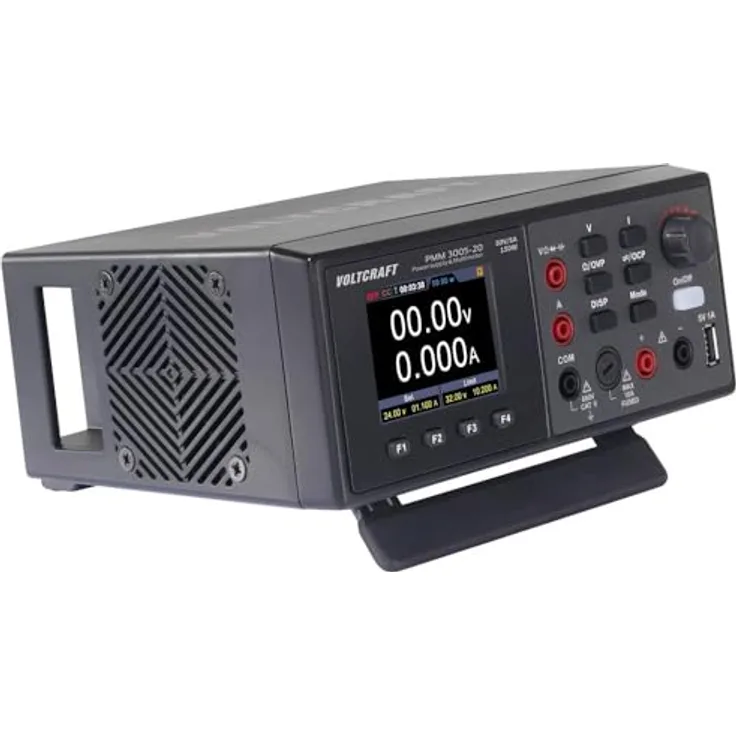 Voltcraft PMM 3005-20 Multimeter und Netzgerät digital CAT II 600 V Anzeige (Counts): 20000 - Voltcraft Digitales Multimeter und Netzgerät (2-in-1) mit 20000 Counts, CAT II 600 V, 1 Ausgang, 0-30 V