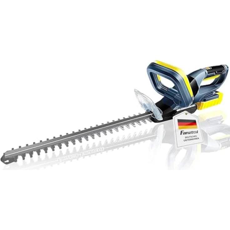 Heckenschere Akku Strauchschere Heckentrimmer, 20V-2Ah Akku mit Lasercut Messer – Bild 2