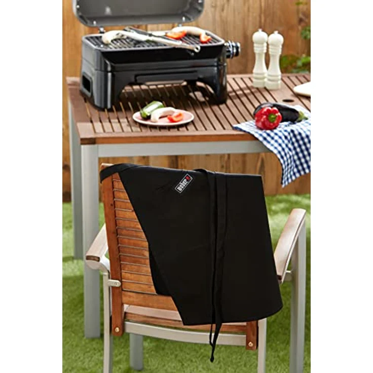 Weber 8301 Grillschrze kurz, schwarz, Baumwolle - Preisvergleich – Bild 3