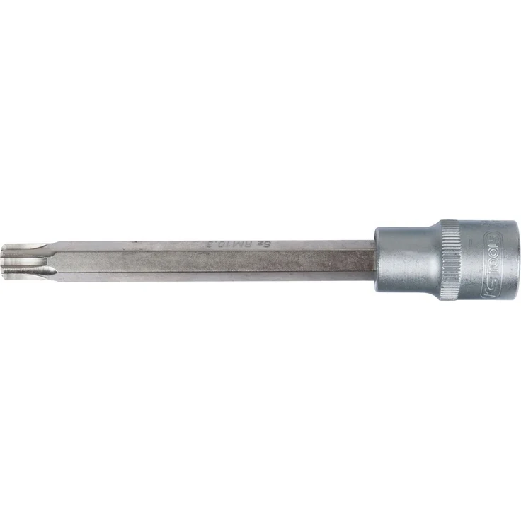 KS Tools Bohrer- und Bitset, Bit-Stecknuss für RIBE®-Schrauben, M10,3, Länge 140 mm – Bild 1