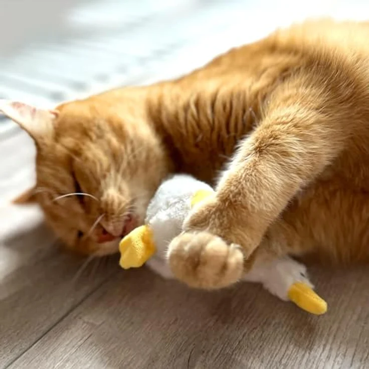 Aumüller Katzenspielzeug mit Baldrian - Gilbert Gans – Bild 5