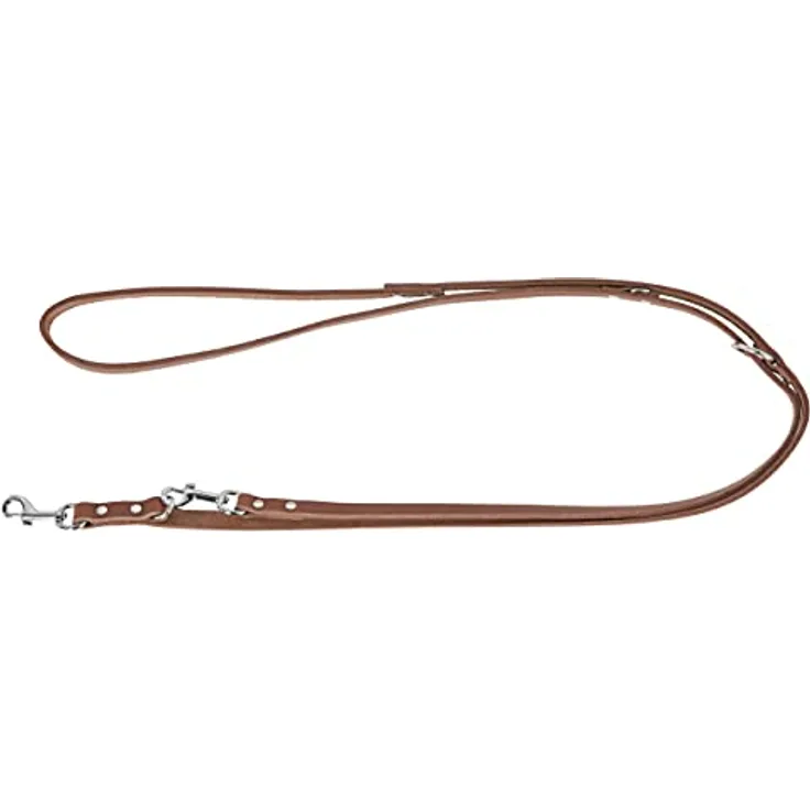 Mexica Führleine Taupe 18 mm, 200 cm genietet