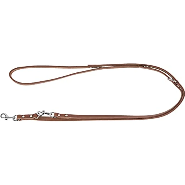 Mexica Führleine Taupe 18 mm, 200 cm genietet – Bild 1