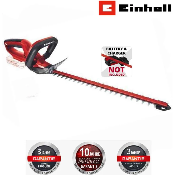 Einhell Akku-Heckenschere GC-CH 1846 Li- 18 V, 46 cm Power X-Change, kompakt und kraftvoll