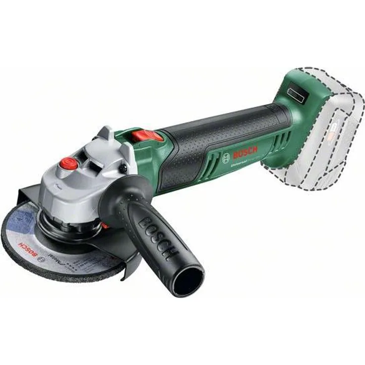 Bosch Home & Garden, Akku-Winkelschleifer UniversalGrind 18V-75 (125 mm) - kraftvoller Motor, sanftanlauf, ergonomisches Design