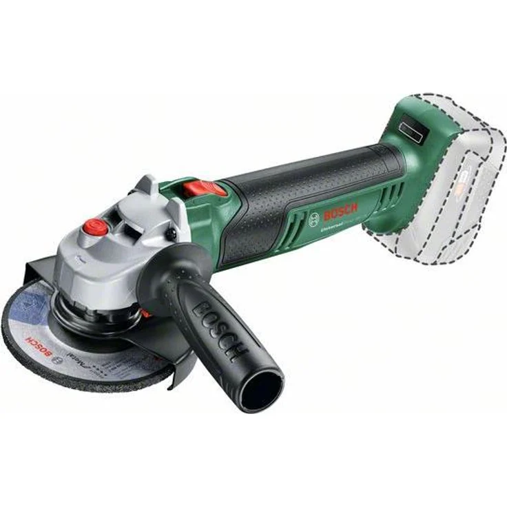 Bosch Home & Garden, Akku-Winkelschleifer UniversalGrind 18V-75 (125 mm) - kraftvoller Motor, sanftanlauf, ergonomisches Design