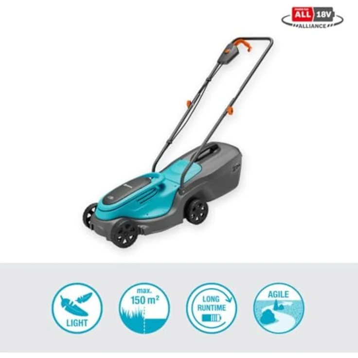 Gardena Akku-Rasenmäher PowerMax 30-18V P4A Ready-To-Use Set – Bild 2
