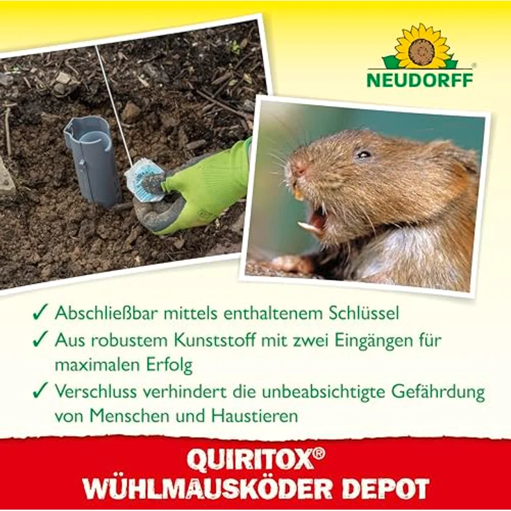 Neudorff Quiritox WühlmausKöder Depot – Bild 4