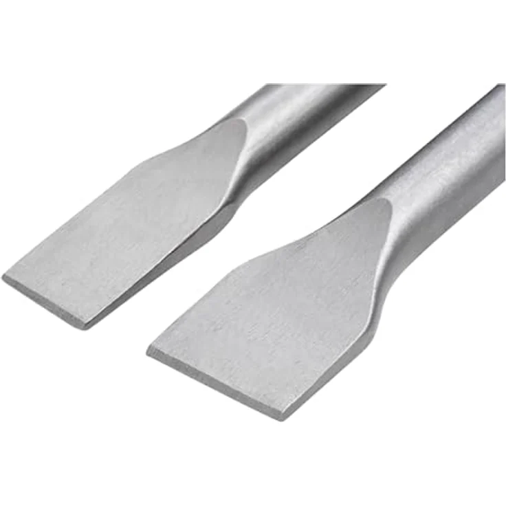 STIER SDS-HEX Flachmeißel Set, 35/50 x 410 mm, für Abbruchhammer, vielseitig einsetzbar, guter Materialabtrag, Stahl – Bild 2