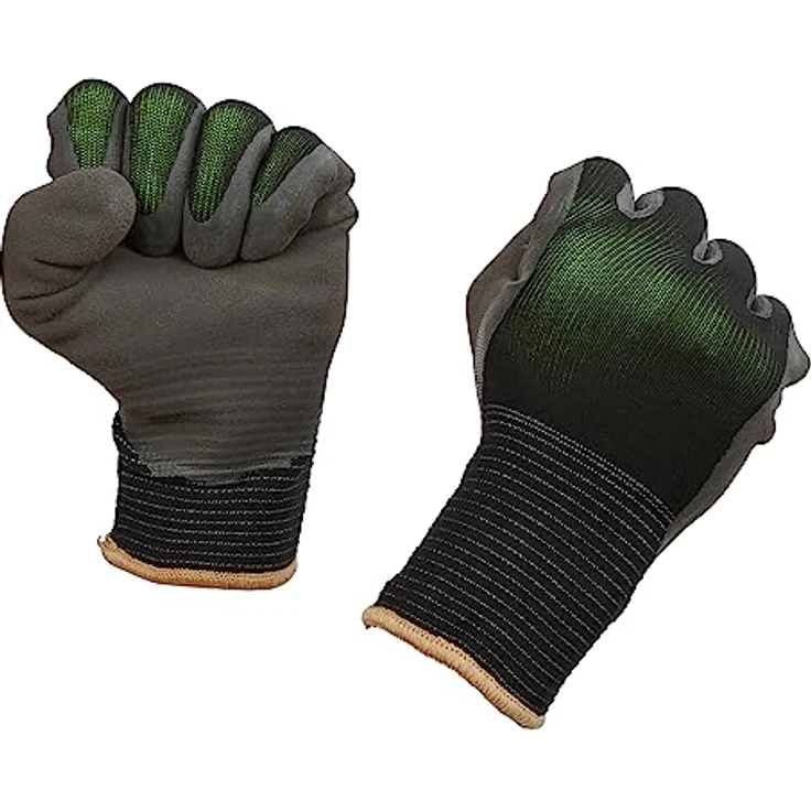 Kerbl 297583 PowerGrab Thermo Winterhandschuh W, Latex mit 2-lagig Acrylfutter, Größe: 9 – Bild 4