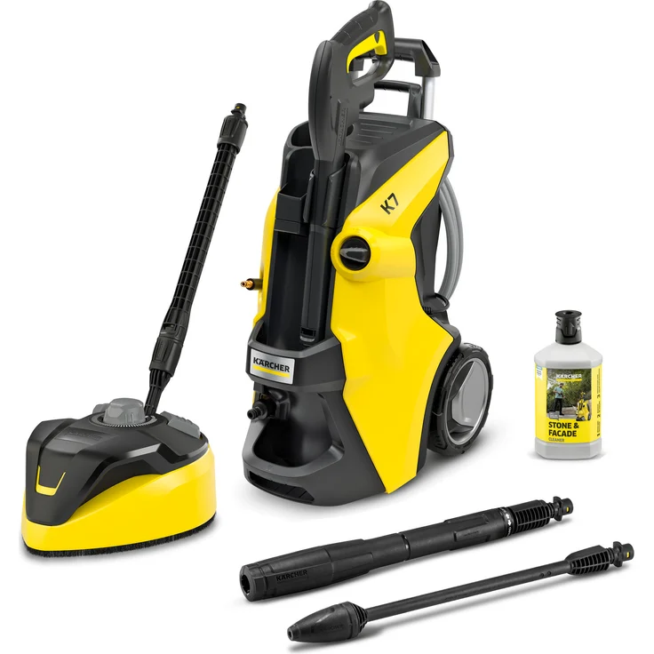 Kärcher Hochdruckreiniger K 7 Power Flex Home, leistungsstarker 3000 W Motor, max. 180 bar Druck, inkl. Dreckfräser und Flächenreiniger T 7 – Bild 1