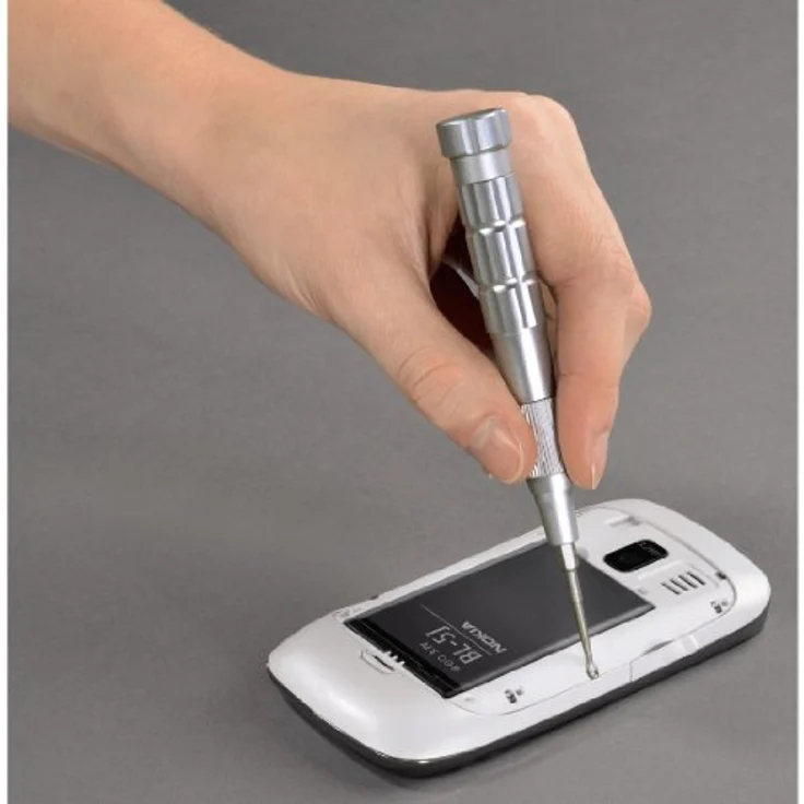 Hama Universal-Schraubendreher-Set, auch für Apple Geräte verwendbar, 10 Wechseleinsätze (Schlitz, Kreuzschlitz, Torx, Pentalob für Apple Geräte) – Bild 4