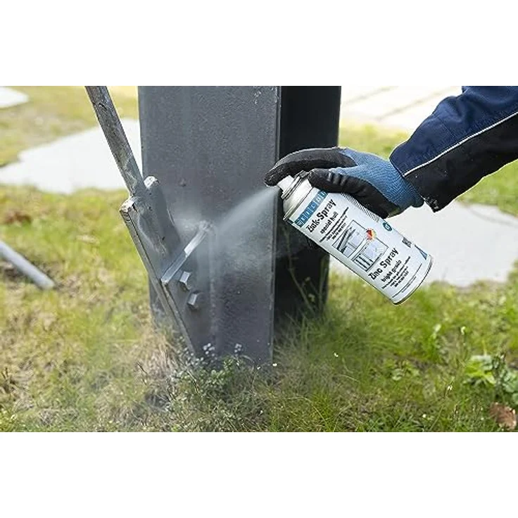 WEICON Zink-Spray spezial hell 400 ml, Rostschutzfarbe mit hitzebeständigem Korrosionsschutz – Bild 5