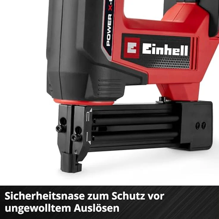 Einhell Akku-Nagler 'TE-CN 18/32 Li - Solo', 2-in-1-Kombigerät für Tacker und Nagler, bis zu 20 Einschläge pro Minute, ohne Akku – Bild 8